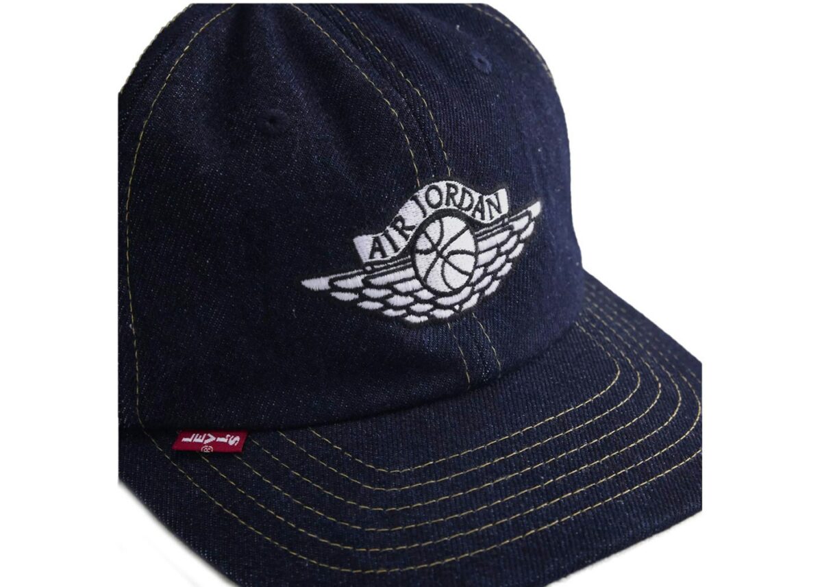 Nike Jordan x Levi's Denim Cap Rigid Rinse Blue - 055FJ-0000-gallery-1 - Acquista su ResellPiacenza