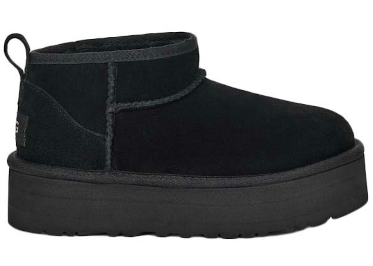 1157791K-BLK.jpg UGG Classic Ultra Mini Platform Boot Black (Kids) - 1157791K-BLK - Acquista su ResellPiacenza