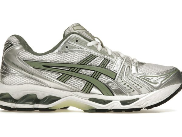 ASICS Gel-Kayano 14 White Pure Silver Slate Grey Sage - 1201A019-107 - Acquista su ResellPiacenza