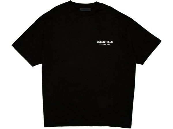 Fear of God Essentials Jersey Crewneck T-Shirt Black - 125HO244360F - Acquista su ResellPiacenza