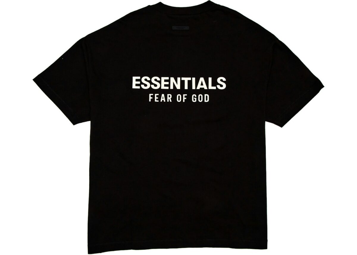 Fear of God Essentials Jersey Crewneck T-Shirt Black - 125HO244360F-gallery-1 - Acquista su ResellPiacenza
