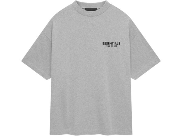 Fear of God Essentials Jersey Crewneck T-Shirt Light Heather Gray - 125HO244368F - Acquista su ResellPiacenza