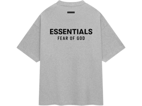 Fear of God Essentials Jersey Crewneck T-Shirt Light Heather Gray - 125HO244368F-gallery-1 - Acquista su ResellPiacenza