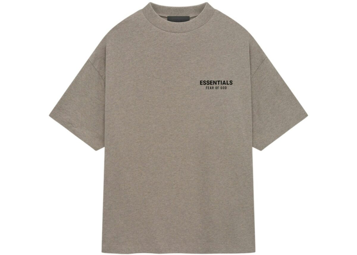 Fear of God Essentials Jersey Crewneck T-Shirt Heather Gray - 125HO244369F - Acquista su ResellPiacenza