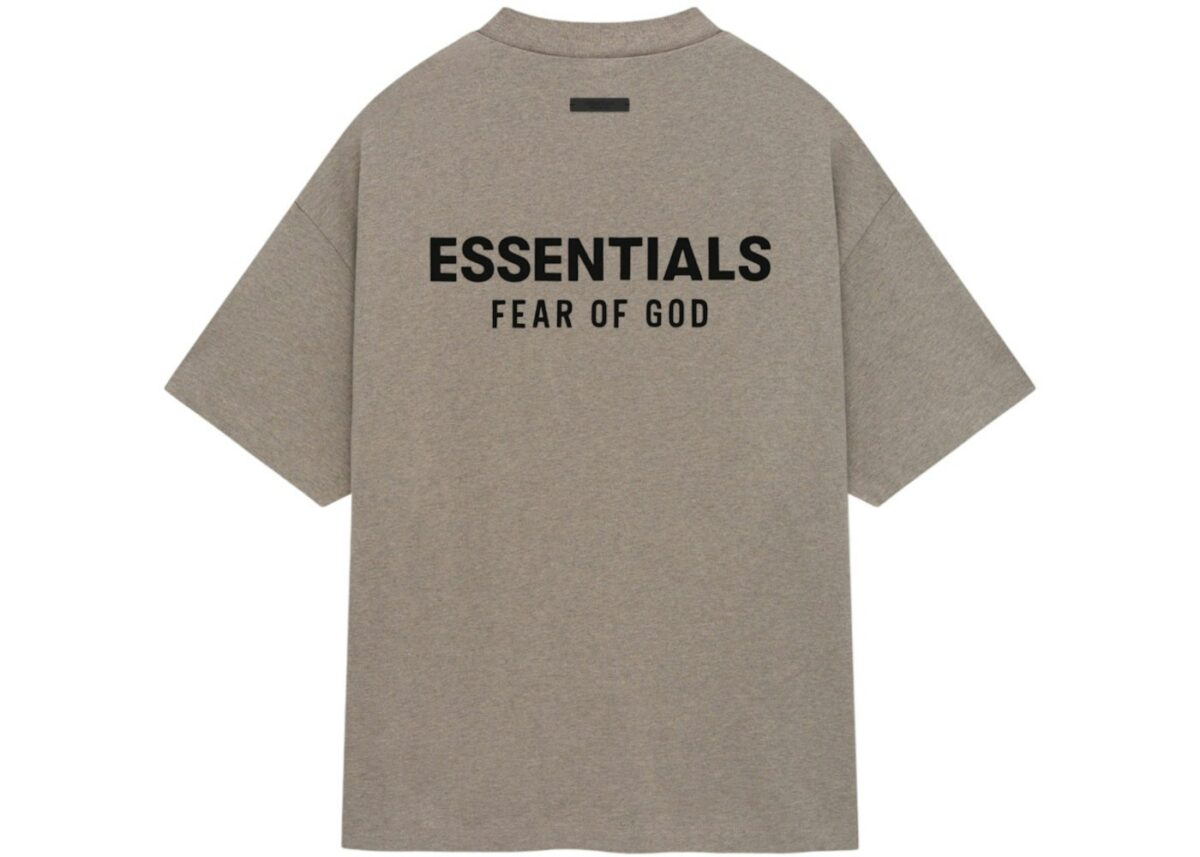 Fear of God Essentials Jersey Crewneck T-Shirt Heather Gray - 125HO244369F-gallery-1 - Acquista su ResellPiacenza
