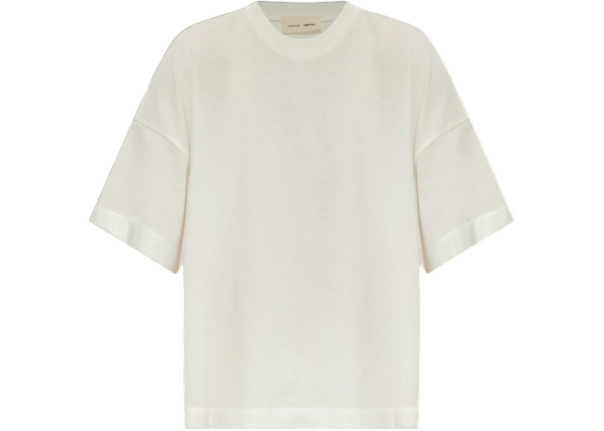 Fear of God Essentials Women's Boxy T-Shirt Cloud White - 125SP255894FW - Acquista su ResellPiacenza