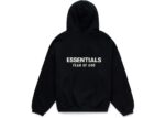 Fear of God Essentials Fleece Hoodie (FW24) Black - 192HO246250F-gallery-1 - Acquista su ResellPiacenza