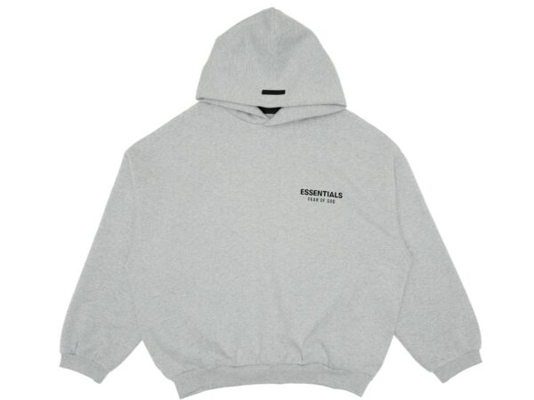 Fear of God Essentials Fleece Hoodie Light Heather Gray - 192HO246258F - Acquista su ResellPiacenza