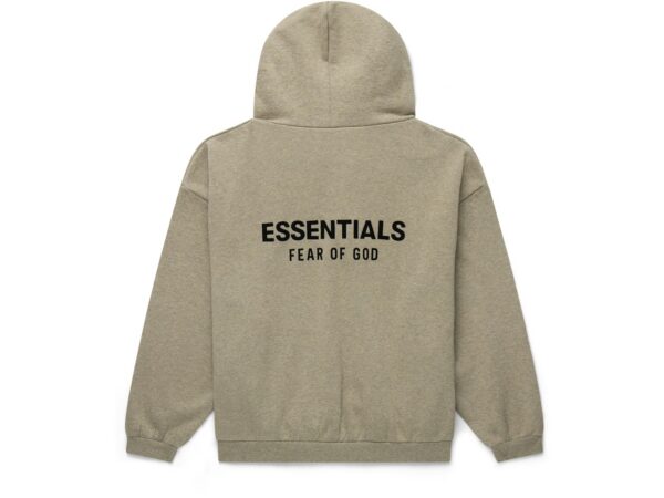 Fear of God Essentials Fleece Hoodie (FW24) Heather Gray - 192HO246259F-gallery-1 - Acquista su ResellPiacenza