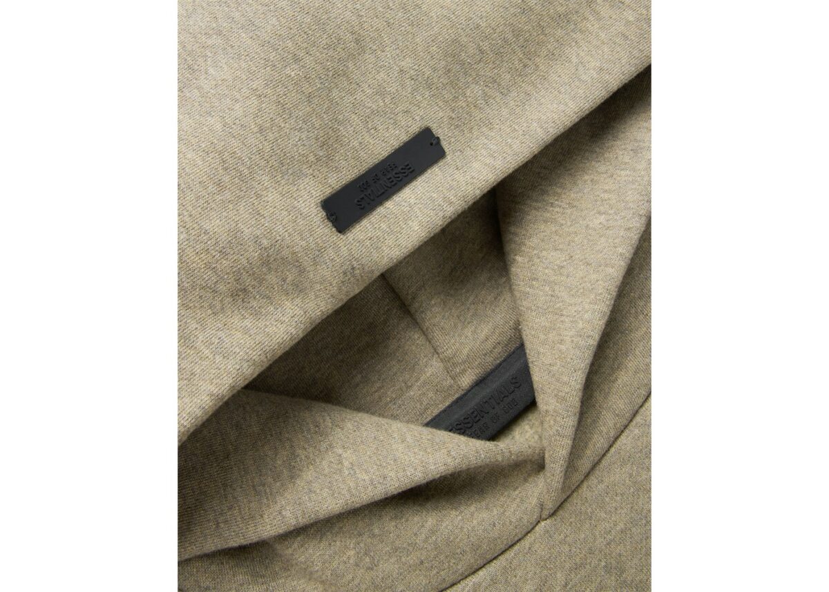 Fear of God Essentials Fleece Hoodie (FW24) Heather Gray - 192HO246259F-gallery-2 - Acquista su ResellPiacenza