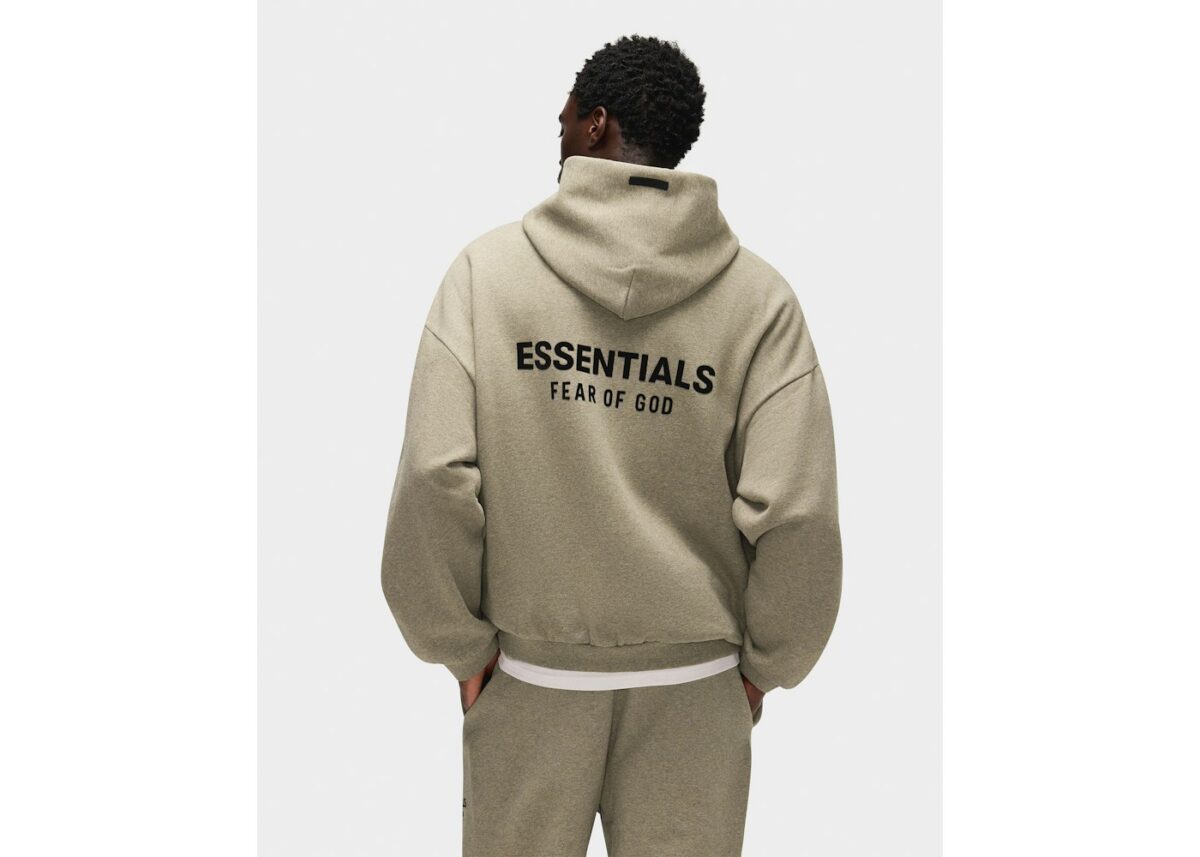 Fear of God Essentials Fleece Hoodie (FW24) Heather Gray - 192HO246259F-gallery-4 - Acquista su ResellPiacenza
