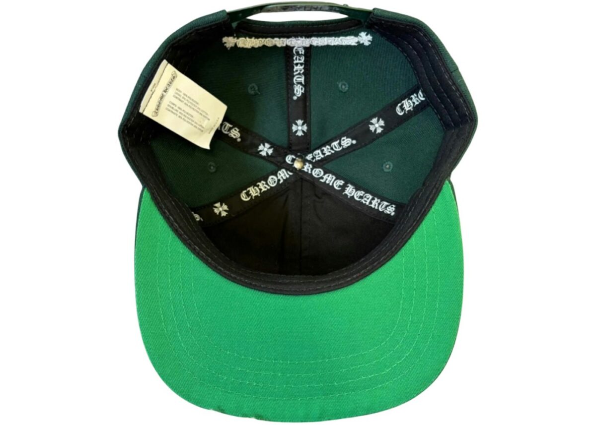 Chrome Hearts Essentials LA Exclusive Baseball Wool Cap Forest Green - 192ML252015F-gallery-1 - Acquista su ResellPiacenza