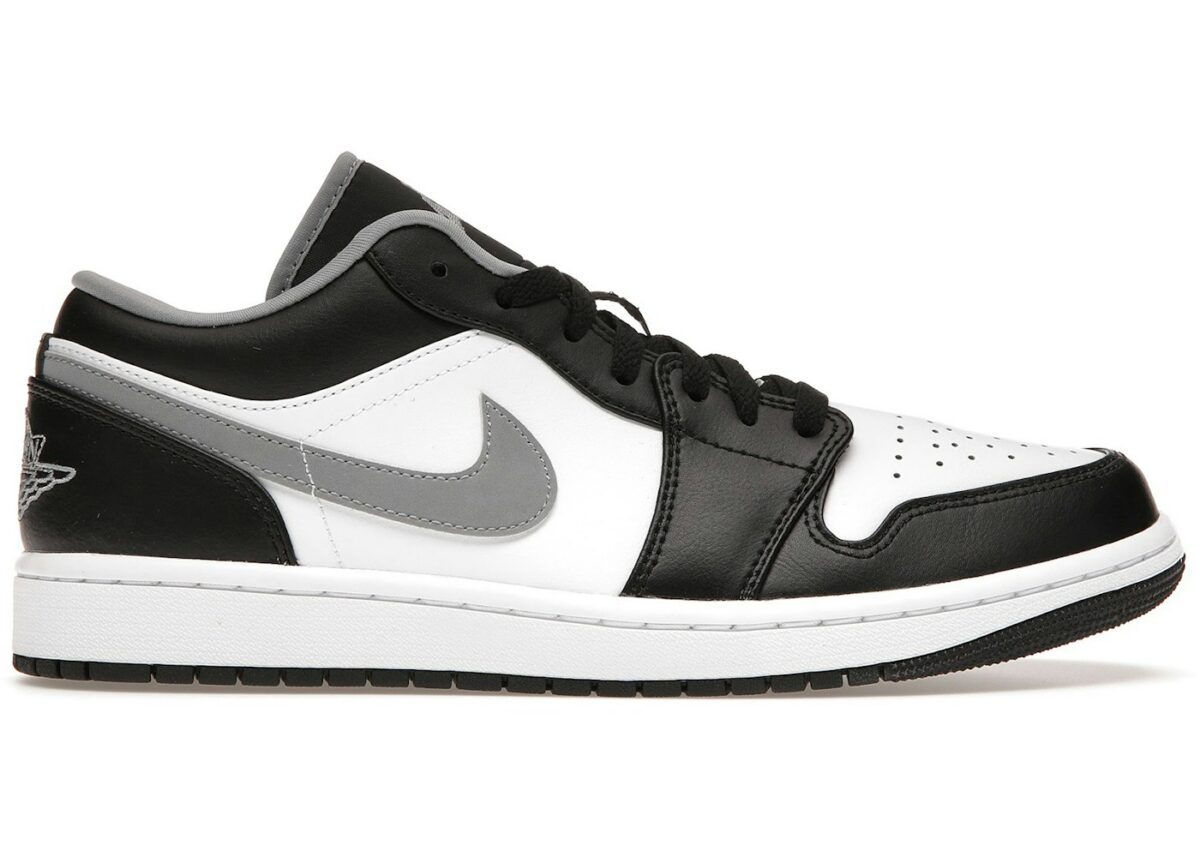 553558-040.jpg Jordan 1 Low Black White Grey - 553558-040 - Acquista su ResellPiacenza