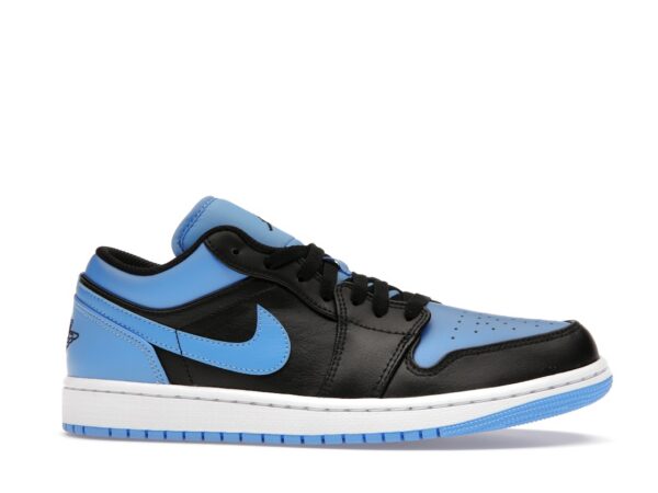 Jordan 1 Low Black University Blue - 553558-041-gallery-1 - Acquista su ResellPiacenza