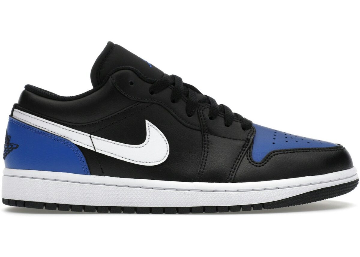 Jordan 1 Low Black Royal Toe - 553558-042 - Acquista su ResellPiacenza