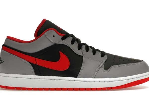 Jordan 1 Low Black Light Smoke Grey Gym Red - 553558-060 - Acquista su ResellPiacenza