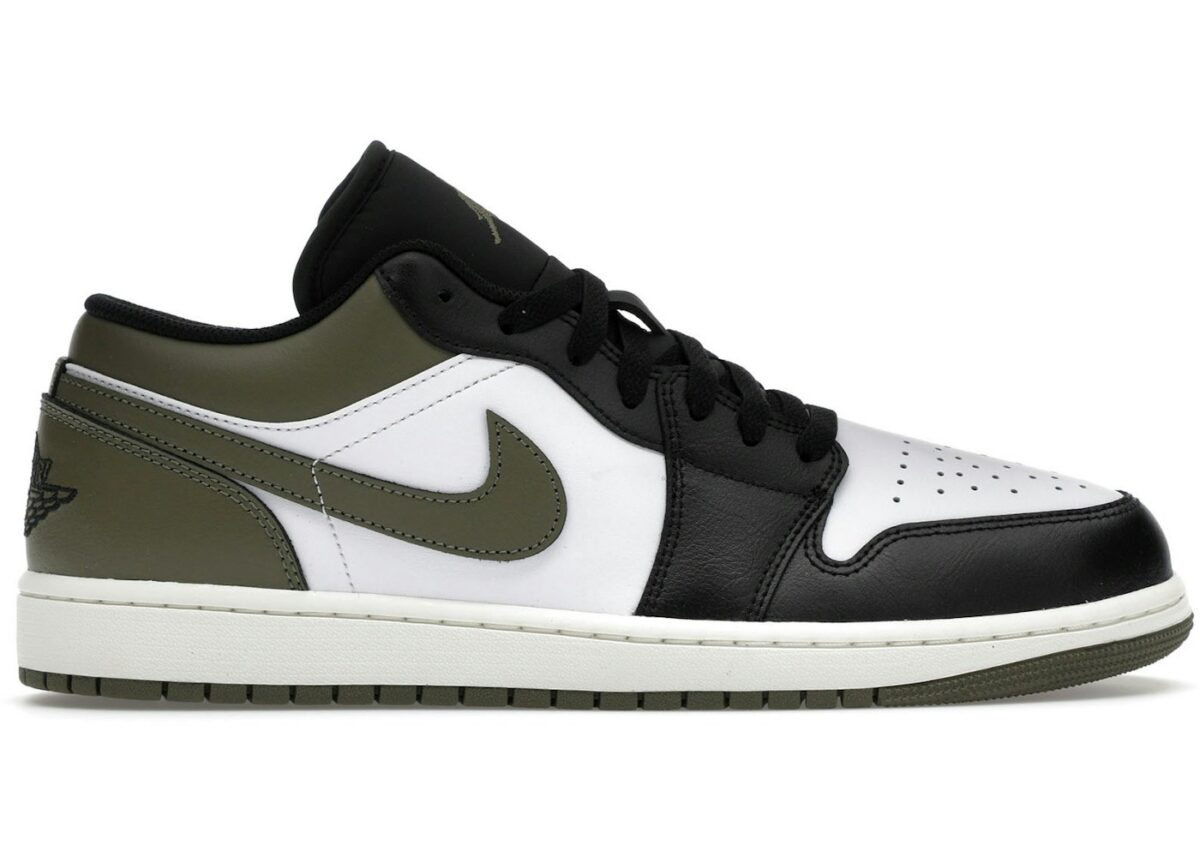 553558-092.jpg Jordan 1 Low Black Toe Medium Olive - 553558-092 - Acquista su ResellPiacenza