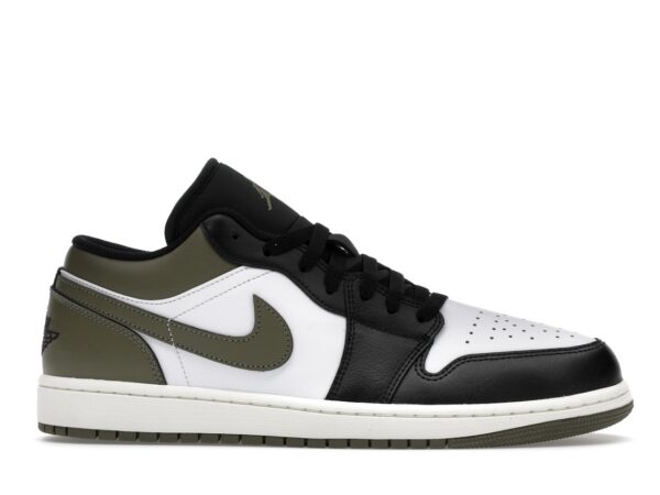 Jordan 1 Low Black Toe Medium Olive - 553558-092-gallery-1 - Acquista su ResellPiacenza