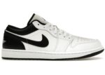 Jordan 1 Low White Black - 553558-132 - Acquista su ResellPiacenza