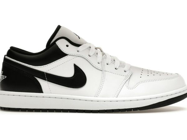 Jordan 1 Low White Black - 553558-132 - Acquista su ResellPiacenza
