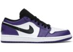 Jordan 1 Low Court Purple White - 553558-500 - Acquista su ResellPiacenza