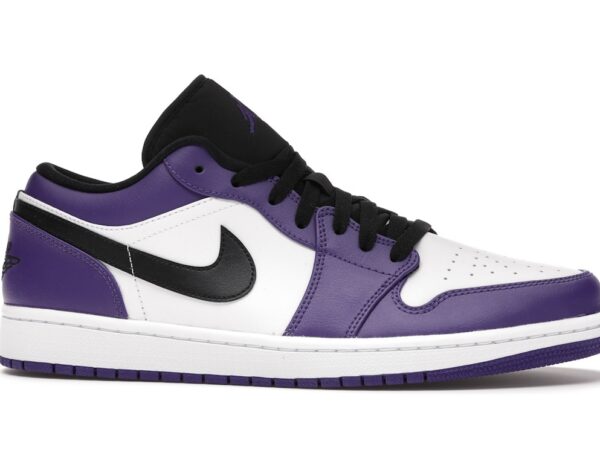 Jordan 1 Low Court Purple White - 553558-500-gallery-1 - Acquista su ResellPiacenza