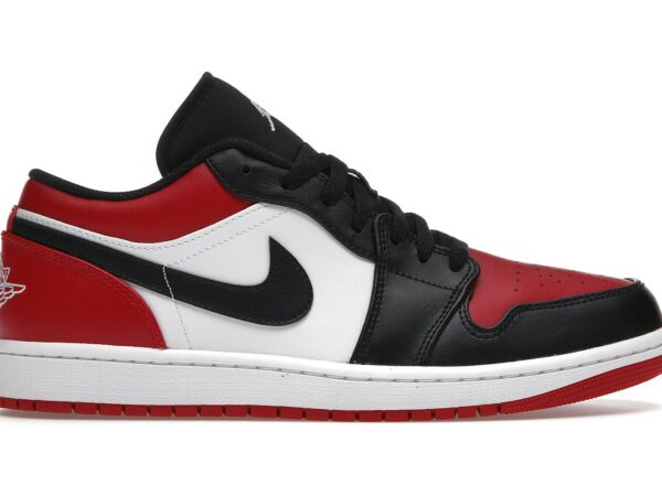 Jordan 1 Low Bred Toe - 553558-612 - Acquista su ResellPiacenza