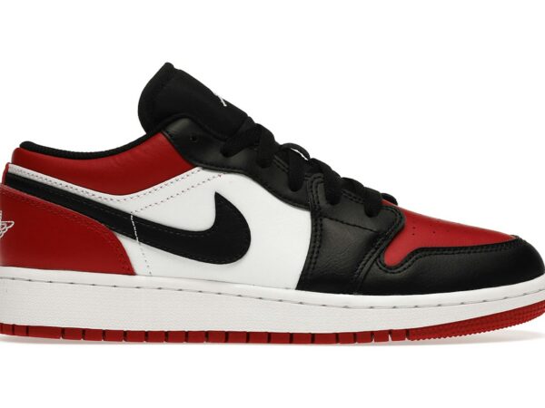 Jordan 1 Low Bred Toe (GS) - 553560-612 - Acquista su ResellPiacenza