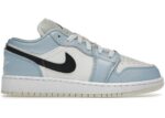 Jordan 1 Low Ice Blue Black (GS) - 554723-401 - Acquista su ResellPiacenza
