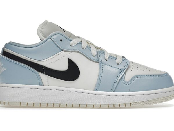 Jordan 1 Low Ice Blue Black (GS) - 554723-401 - Acquista su ResellPiacenza