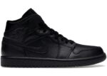 Jordan 1 Mid Triple Black - 554724-093 - Acquista su ResellPiacenza
