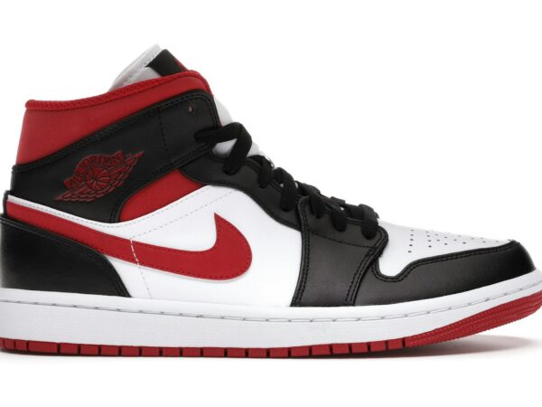 Jordan 1 Mid Gym Red Black White - 554724-122 - Acquista su ResellPiacenza