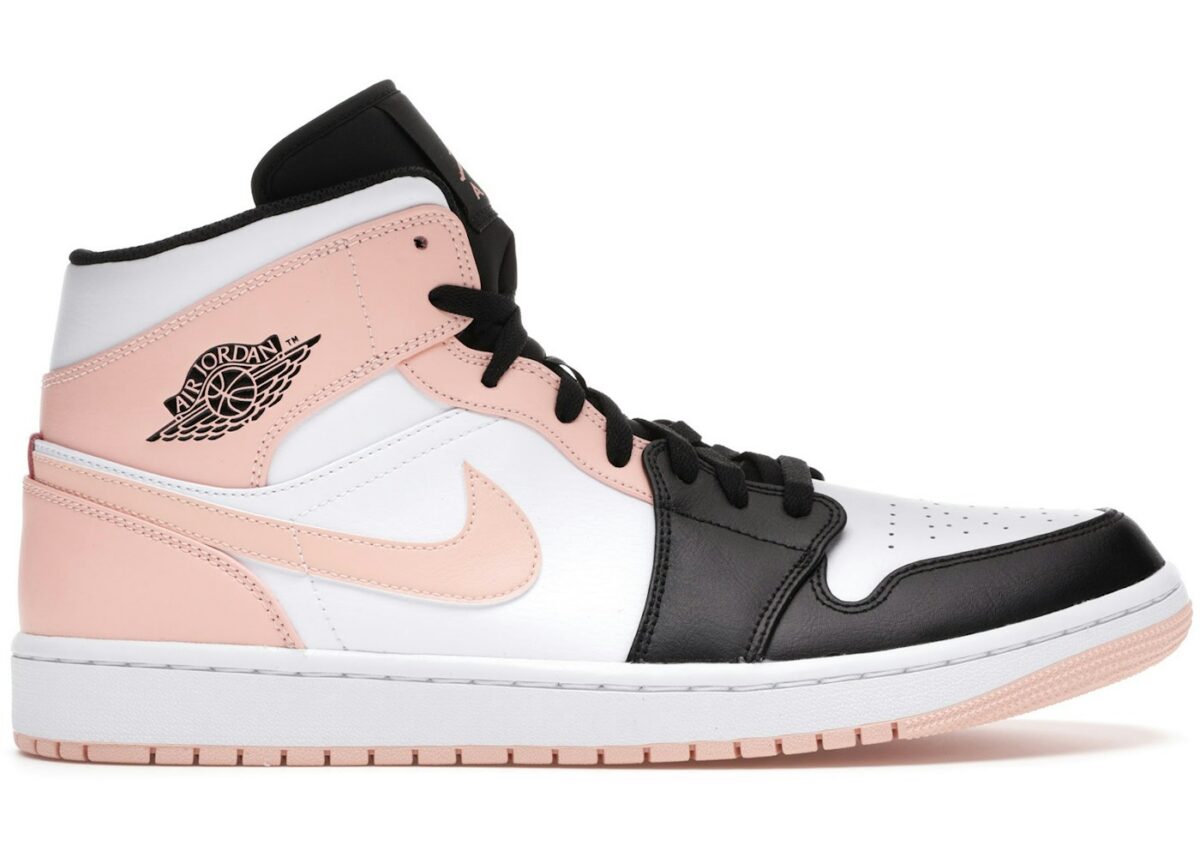 Jordan 1 Mid Arctic Orange Black Toe - 554724-133 - Acquista su ResellPiacenza