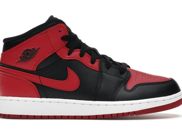 Jordan 1 Mid Banned (2020) (GS) - 554725-074 - Acquista su ResellPiacenza