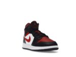 Air Jordan 1 Mid Black Fire Red (GS) - 554725-079-gallery-2 - Acquista su ResellPiacenza