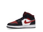 Air Jordan 1 Mid Black Fire Red (GS) - 554725-079-gallery-4 - Acquista su ResellPiacenza