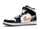 Jordan 1 Mid Patent Black White Gold - 852542-007-gallery-4 - Acquista su ResellPiacenza