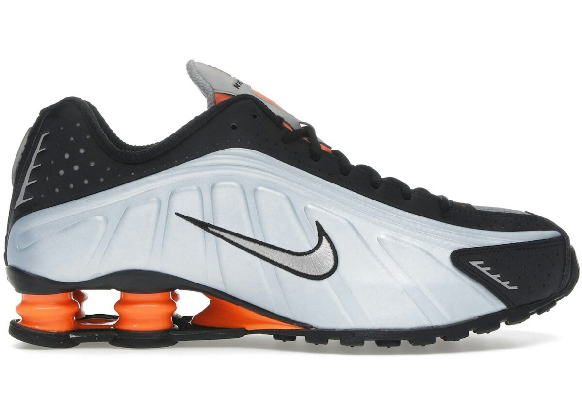 Nike Shox R4 Blue Tint Total Orange Black Metallic Silver (Women's) - AR3565-401 - Acquista su ResellPiacenza
