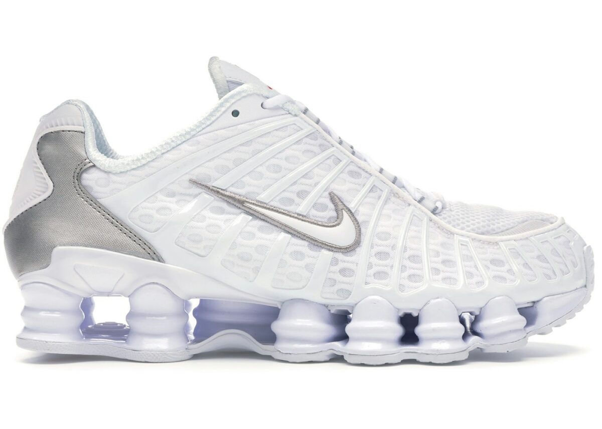 Nike Shox TL White Metallic Silver - AV3595-100 - Acquista su ResellPiacenza