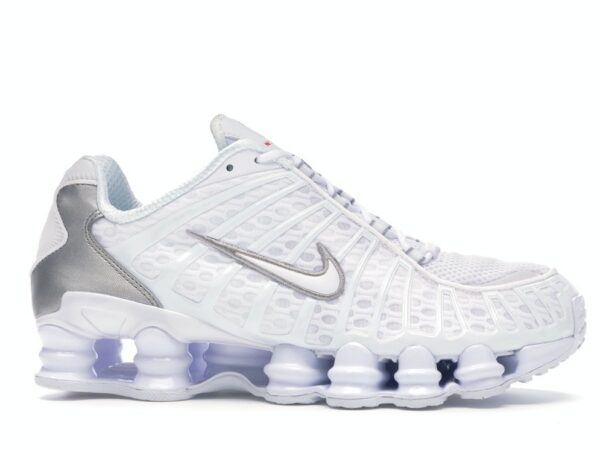 Nike Shox TL White Metallic Silver - AV3595-100-gallery-1 - Acquista su ResellPiacenza