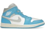 Jordan 1 Mid Dark Powder Blue White Sail Neutral Grey (Women's) - BQ6472-400 - Acquista su ResellPiacenza