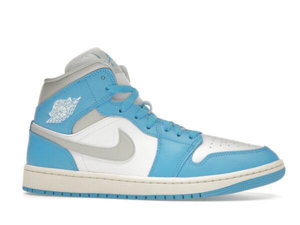 Jordan 1 Mid Dark Powder Blue White Sail Neutral Grey (Women's) - BQ6472-400-gallery-1 - Acquista su ResellPiacenza