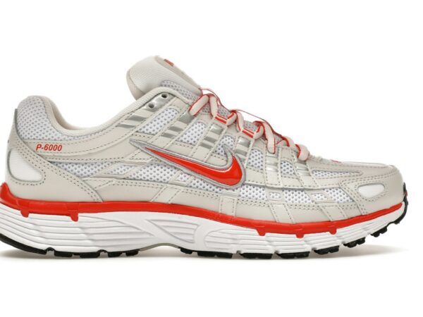Nike P-6000 White Platinum Tint Black Picante Red (Women's) - BV1021-107 - Acquista su ResellPiacenza