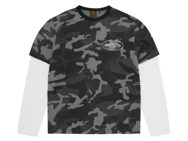 Corteiz Island Hybrid Thermal LS Black Camo - CRTZ-ALC-THERMAL-LS-BCAMO - Acquista su ResellPiacenza