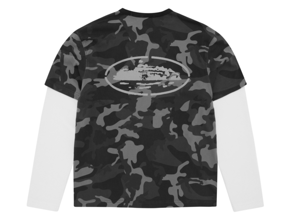 Corteiz Island Hybrid Thermal LS Black Camo - CRTZ-ALC-THERMAL-LS-BCAMO - Acquista su ResellPiacenza