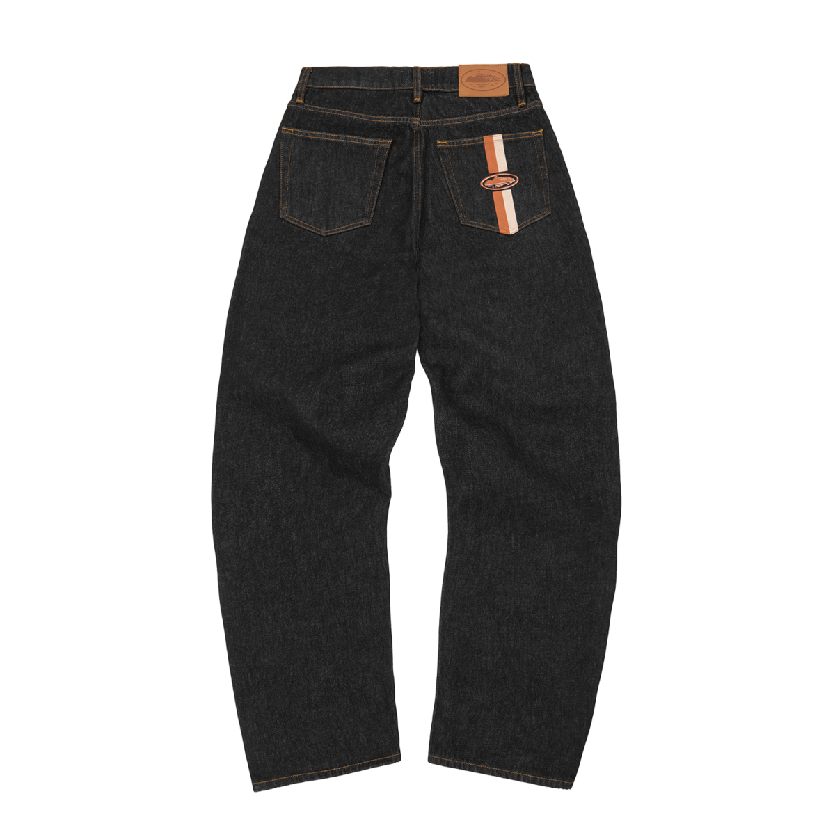 Corteiz Frayed Denim Baggy Jeans Indigo - CRTZ-FRAYED-JEANS-IND - Acquista su ResellPiacenza