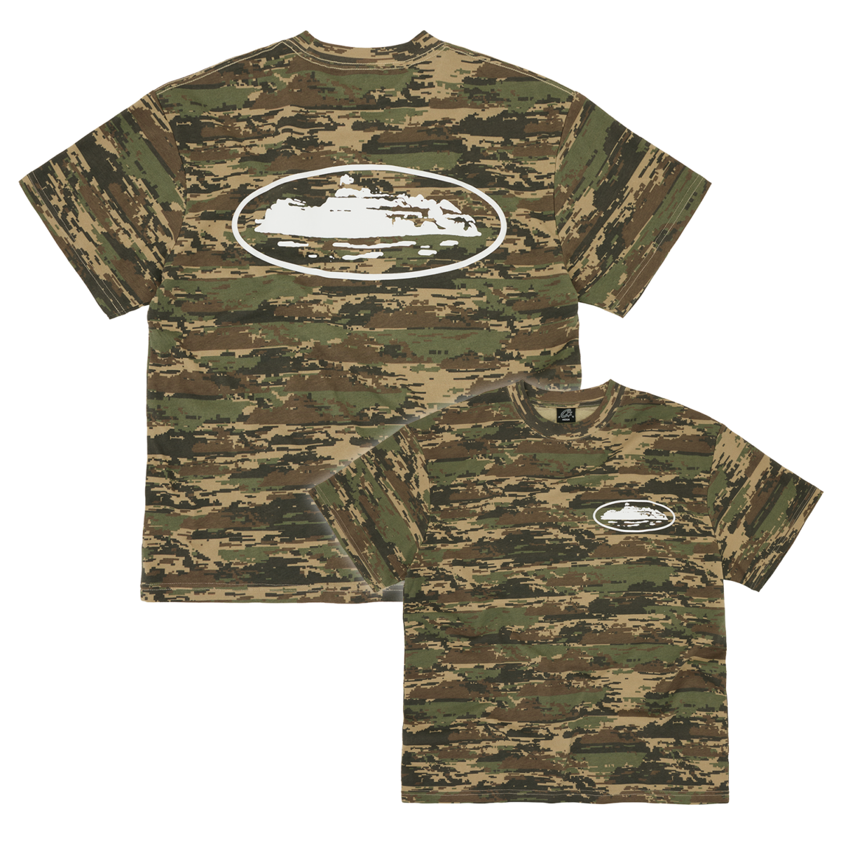 Corteiz Island Puff Print Tee Digi Camo - CRTZ-IPP-TEE-DIGI - Acquista su ResellPiacenza