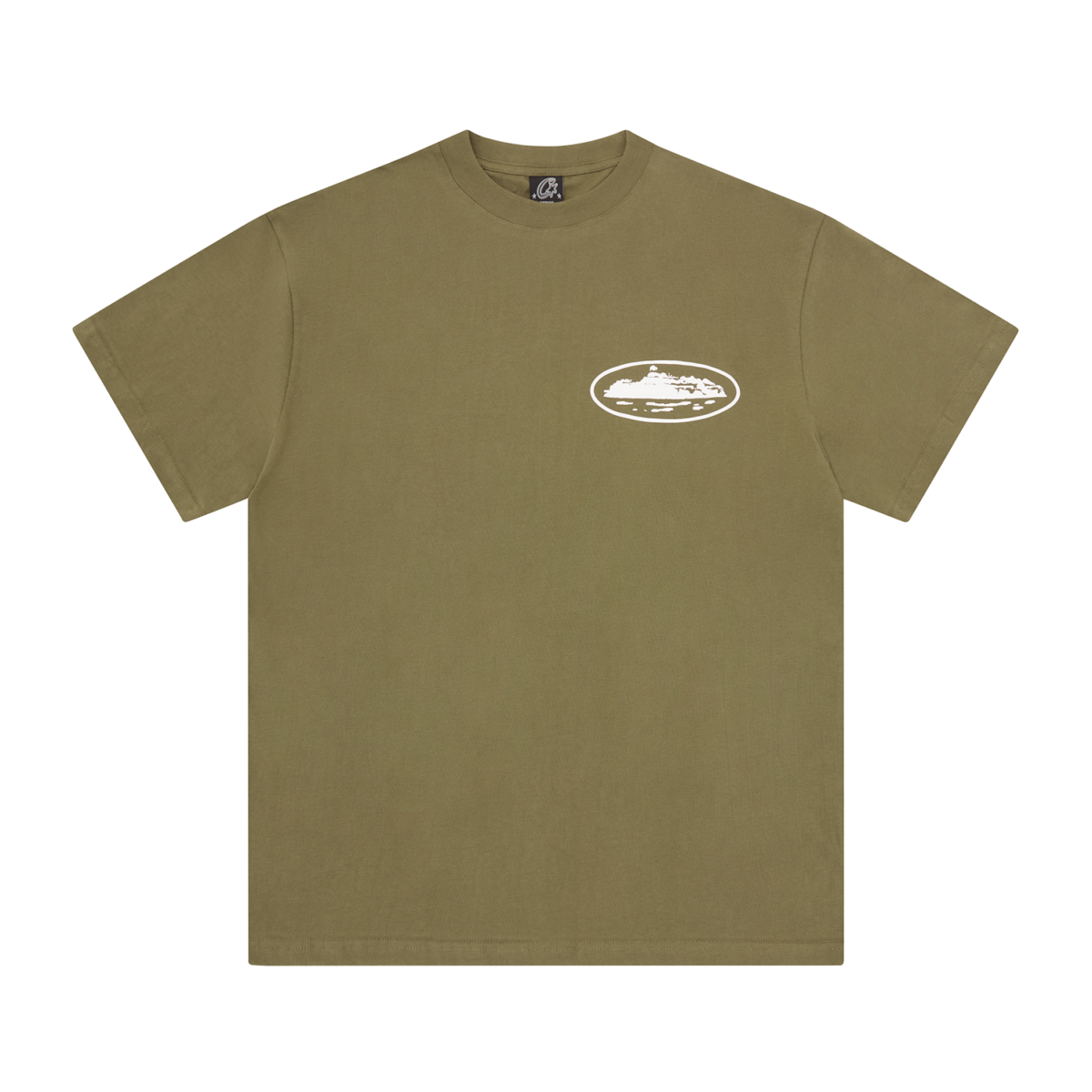 Corteiz Island Puff Print Tee Olive - CRTZ-IPP-TEE-OLV - Acquista su ResellPiacenza