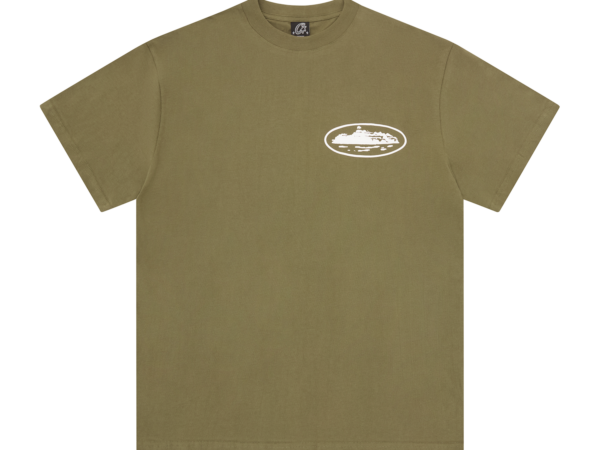 Corteiz Island Puff Print Tee Olive - CRTZ-IPP-TEE-OLV - Acquista su ResellPiacenza
