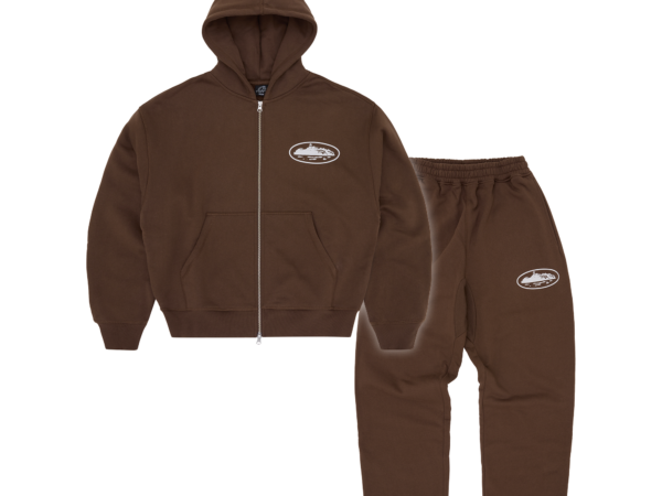 Corteiz Island Puff Print Tracksuit Brown - CRTZ-IPP-TRACK-BRN - Acquista su ResellPiacenza